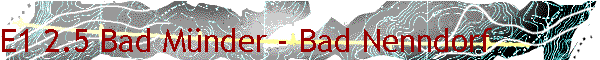 E1 2.5 Bad M�nder - Bad Nenndorf