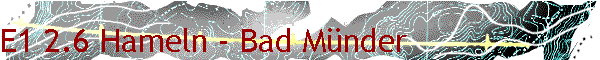E1 2.6 Hameln - Bad M�nder
