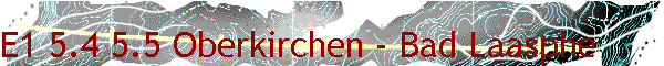 E1 5.4 5.5 Oberkirchen - Bad Laasphe